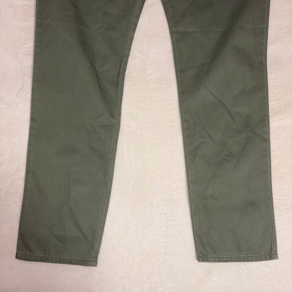 DENIM & SUPPLY Chino Pants Mens 30‎ Olive Green Ralph Lauren Military Cotton - Picture 2 of 11